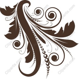Elegant Floral Swirl