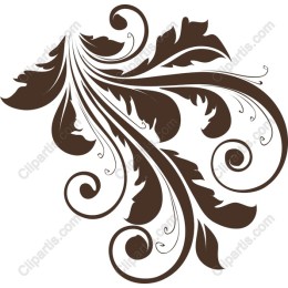 Elegant Floral Swirl