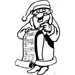 Whimsical Santa Claus