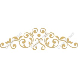 Elegant Golden Floral