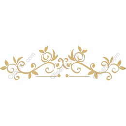 Elegant Floral Ornament