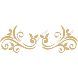 Elegant Floral Swirl