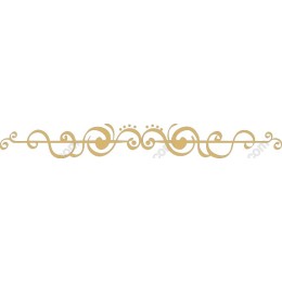 Elegant Golden Ornament