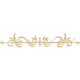 Elegant Ornate Gold Border