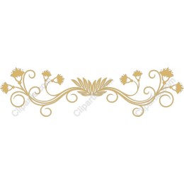 Elegant Floral Border