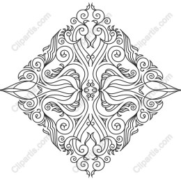 Ornate Floral Mandala