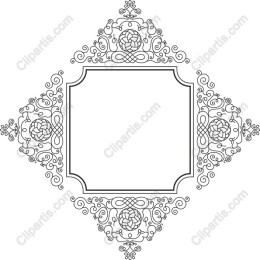 Elegant Vintage Decorative Frame