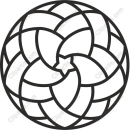 Intricate Geometric Circle Pattern