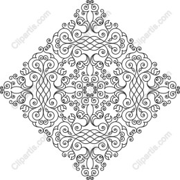Elegant Intricate Symmetrical Pattern