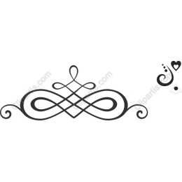 Elegant Swirl Ornament