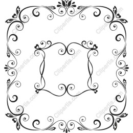 Floral Decorative Frame