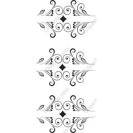 Elegant Floral Decorative