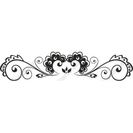 Elegant Floral Swirl