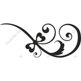 Elegant Heart Swirl