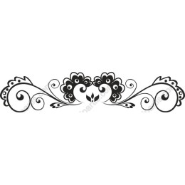 Elegant Floral Decorative Border