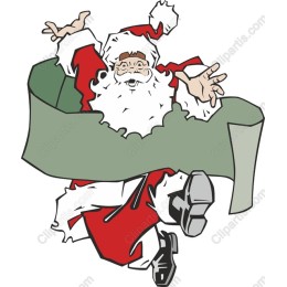 Joyful Santa Claus