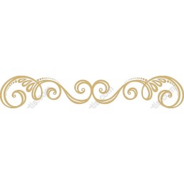 Elegant Decorative Swirl Ornament