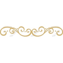 Elegant Gold Decorative Border
