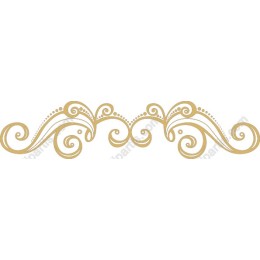 Elegant Swirl Ornament