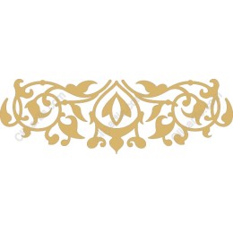 Gold Floral Decorative