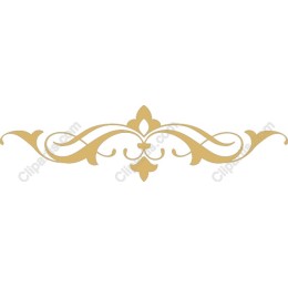 Gold Decorative Flourish