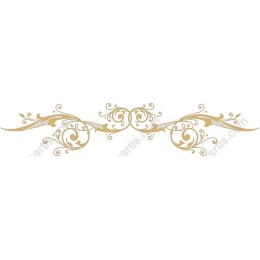 Elegant Gold Decorative Ornament