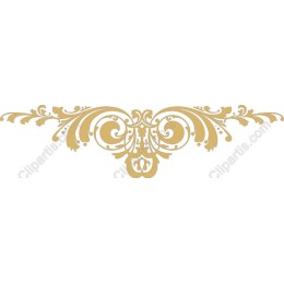 Golden Ornamental Flourish