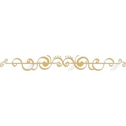 Golden Swirl Border