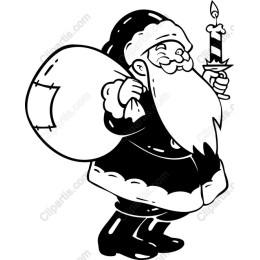 Joyful Santa Claus