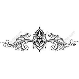 Elegant Floral Ornament