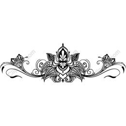 Elegant Floral Ornament