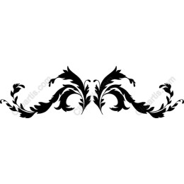 Elegant Floral Ornament