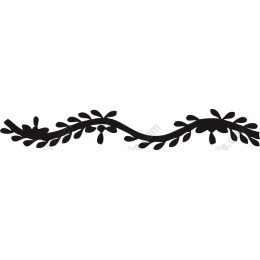 Elegant Leafy Border