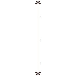 Elegant Decorative Vertical Border