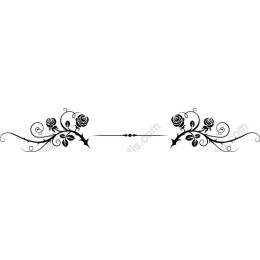 Elegant Floral Border