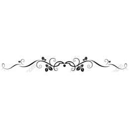 Floral Swirl Decorative