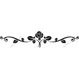 Elegant Black Rose