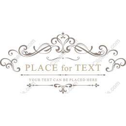 Elegant Ornate Text Frame