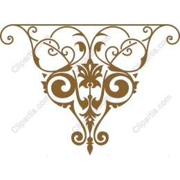 Ornate Floral Ornament
