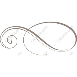 Elegant Swirl Ornament