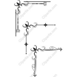 Elegant Decorative Corners Set