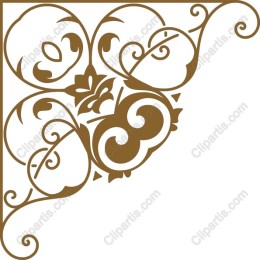Elegant Corner Flourish