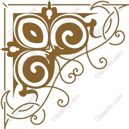 Elegant Corner Ornament