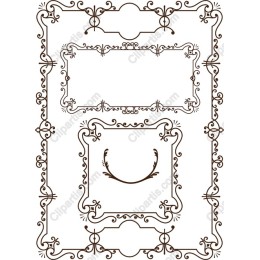 Elegant Vintage Ornate Border