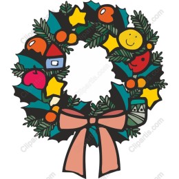 Whimsical Christmas Wreath