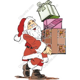 Santa Claus with Gifts