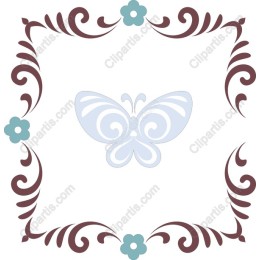 Butterfly Flourish