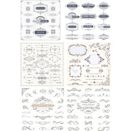 Elegant Calligraphy & Frame Clipart Bundle