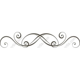 Elegant Swirling Border