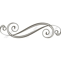 Elegant Swirl Decorative